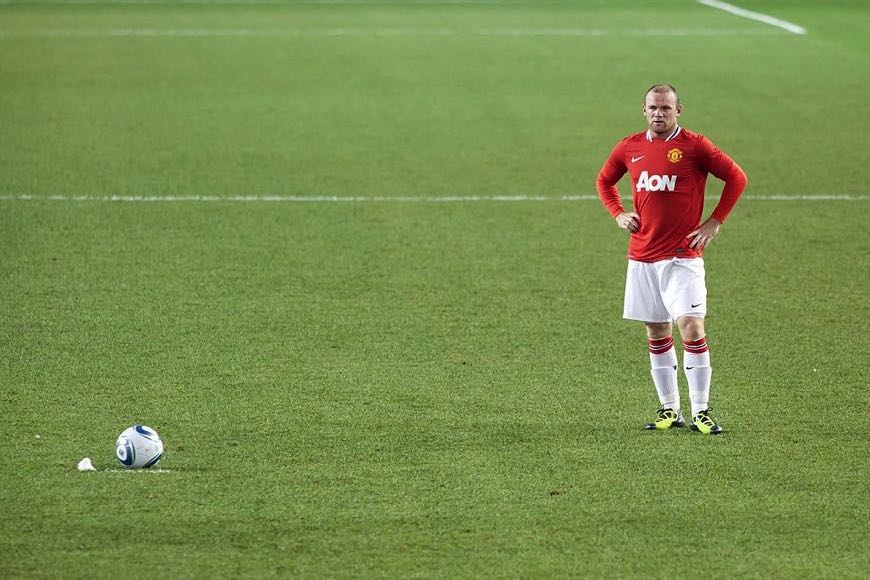 Wayne Rooney holds the record for most points