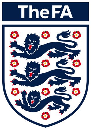 FA with three lions logo