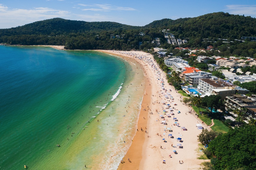 Beach in Noosa